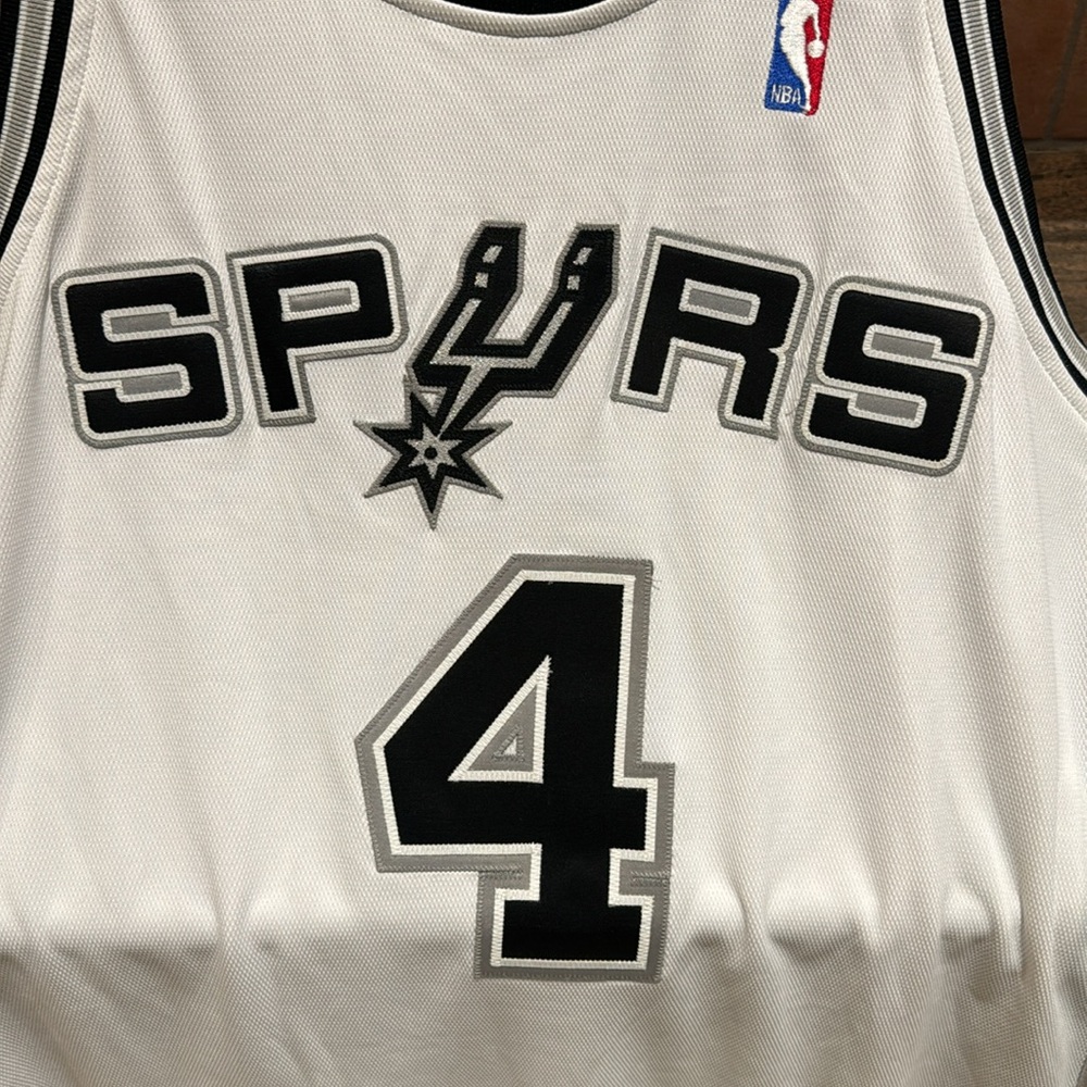 RARE Game Jersey Adidas SIGNED Michael Finley San Antonio Spurs Jersey 2006-2007 - Picture 2 of 10